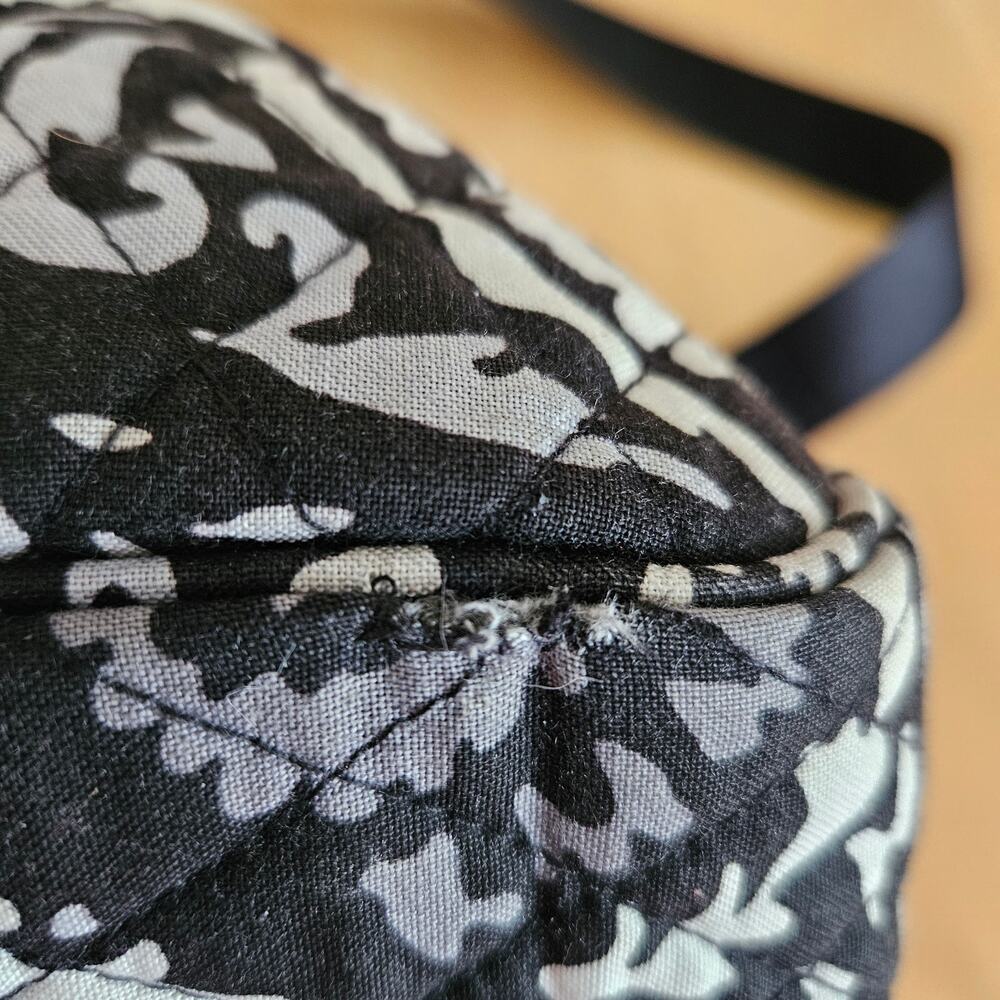 Vera Bradley Medium Traveler Duffle Bag in Paisley Noir - Picture 13 of 13